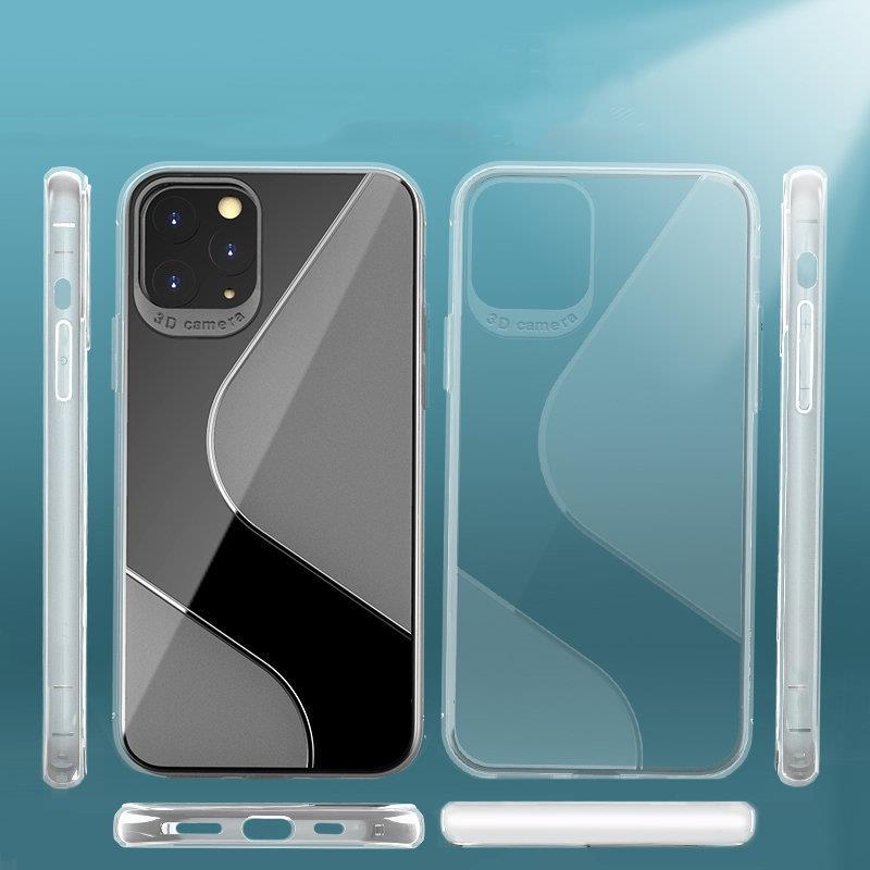 Funda S-Case TPU para Apple iPhone 12 Mini - transparente