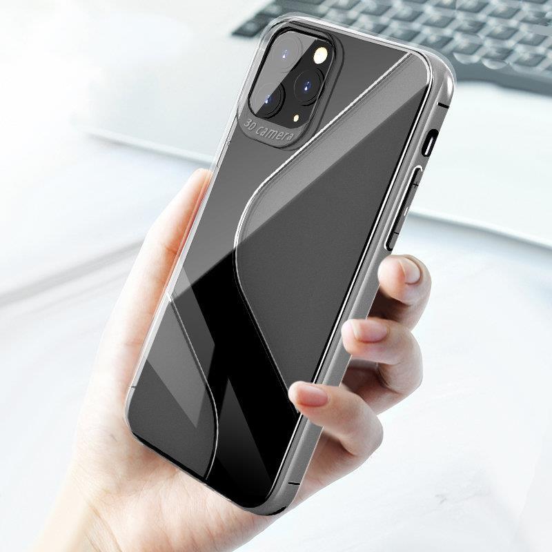Funda S-Case TPU para Apple iPhone 12 Mini - transparente
