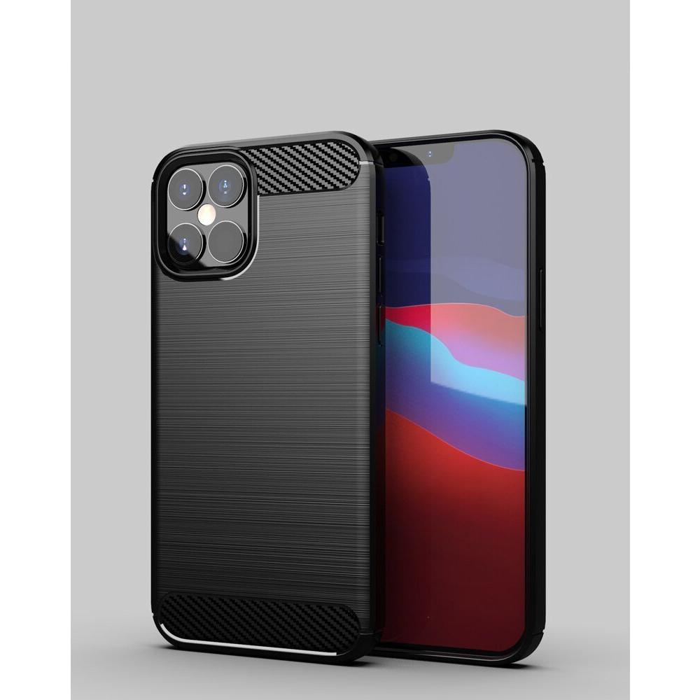 Funda Carbon Shield TPU para Apple iPhone 12 Mini - azul