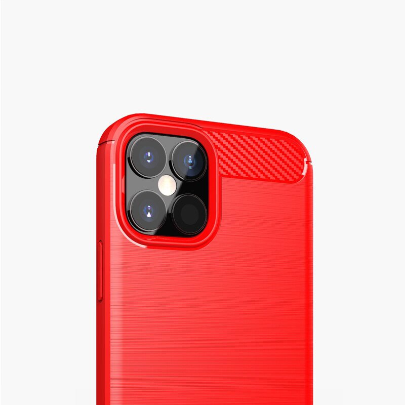 Funda Carbon Shield TPU para Apple iPhone 12 Mini - azul