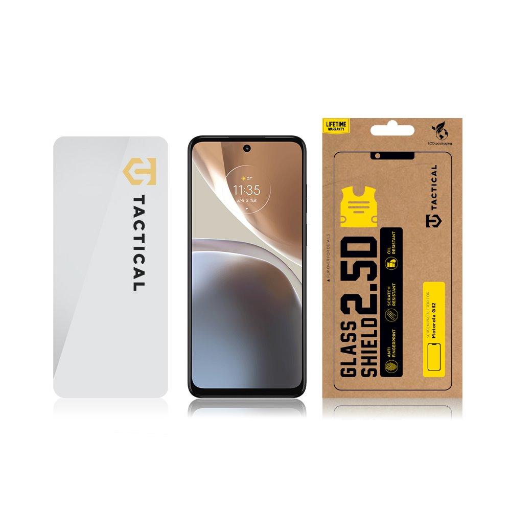 Tactical Glass Shield 2.5D vidrio para Motorola Moto G32 - transparente