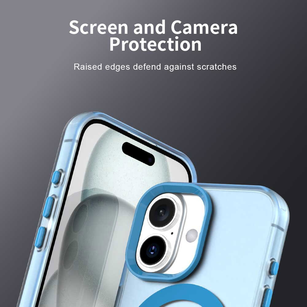 Techsuit - CandyCase MagSafe funda para Apple iPhone 17 - azul