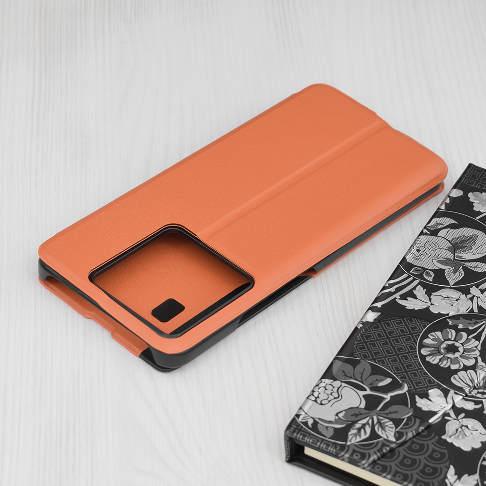 Funda de libro elegante View Case para Xiaomi 13T/13T Pro - negro