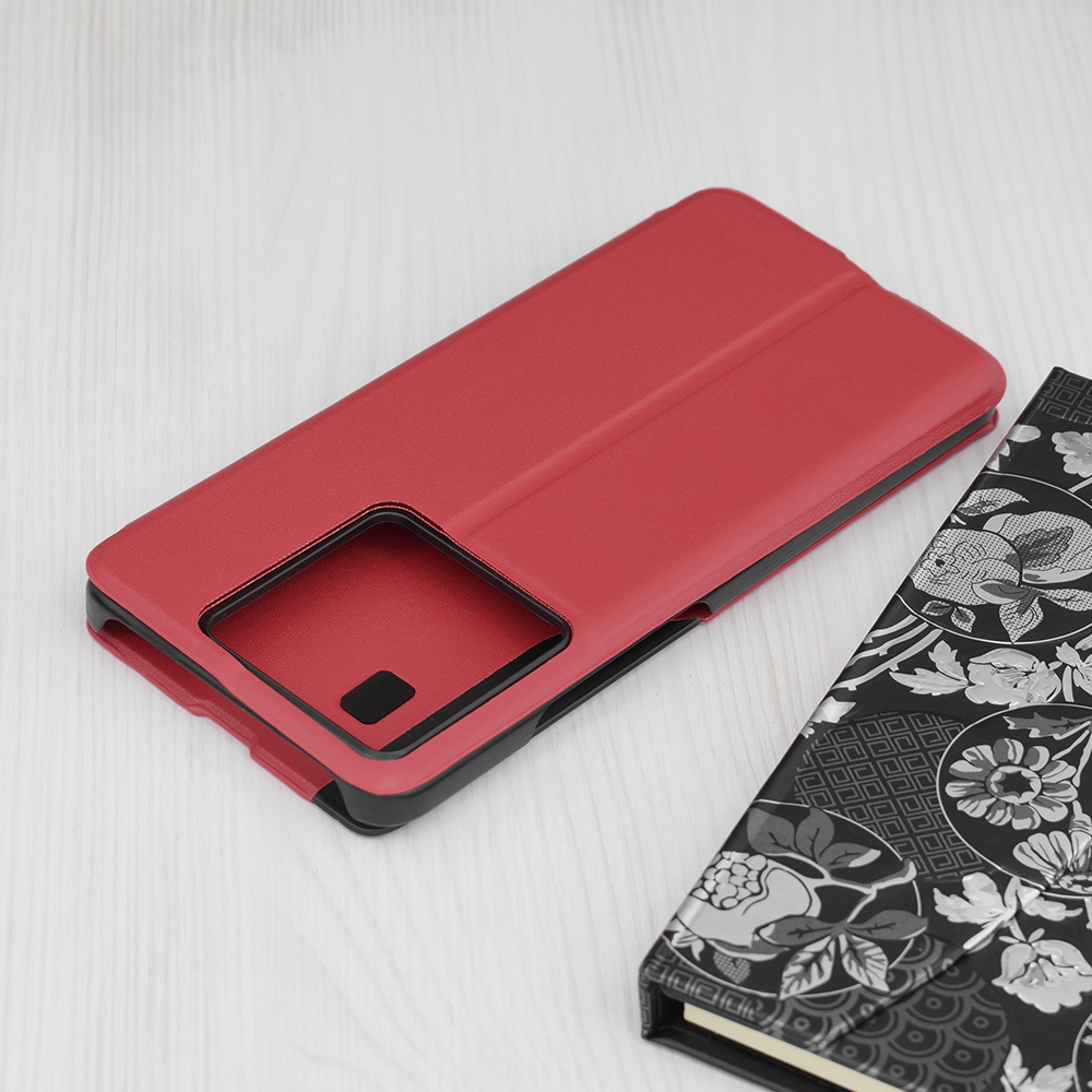 Funda de libro elegante View Case para Xiaomi 13T/13T Pro - negro