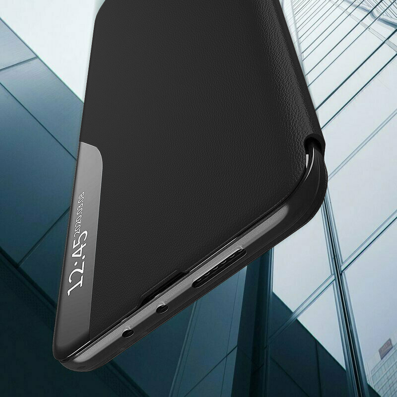 Funda de libro elegante View Case para Xiaomi 13T/13T Pro - negro