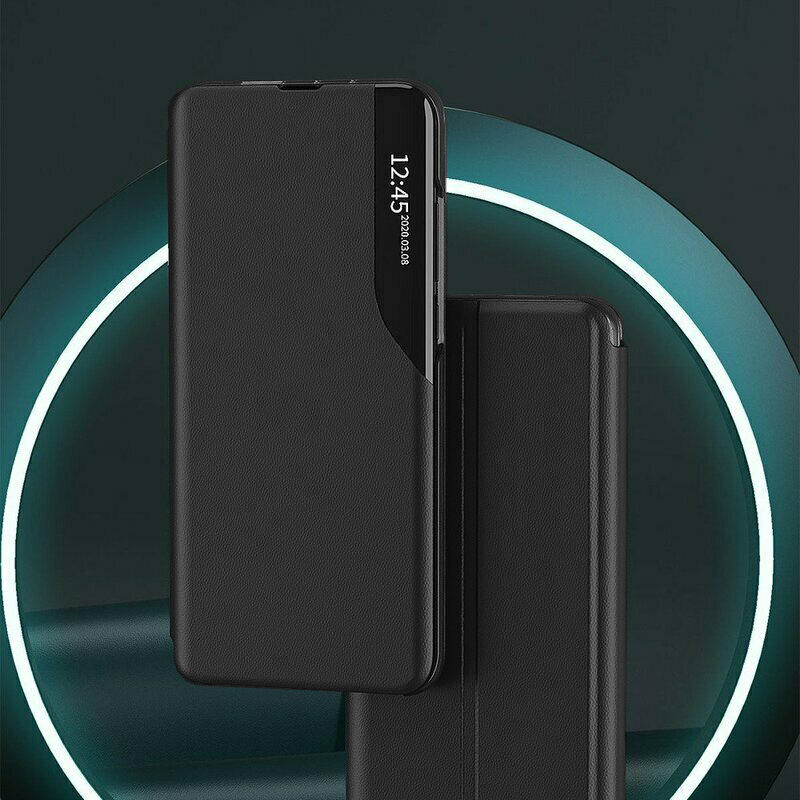Funda de libro elegante View Case para Xiaomi 13T/13T Pro - negro