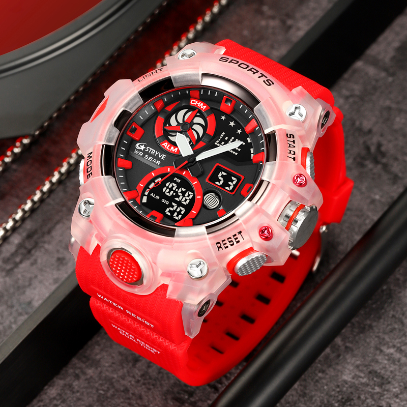 Reloj STRYVE HU-38686 - Verde / Transparente