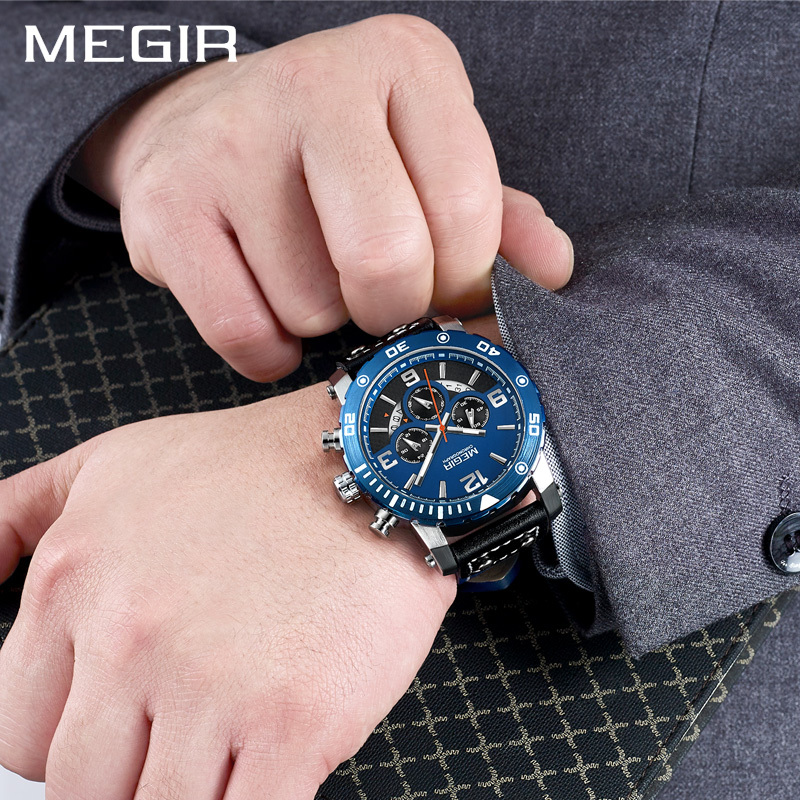 Reloj MEGIR FE-38563 - Marrón / Negro