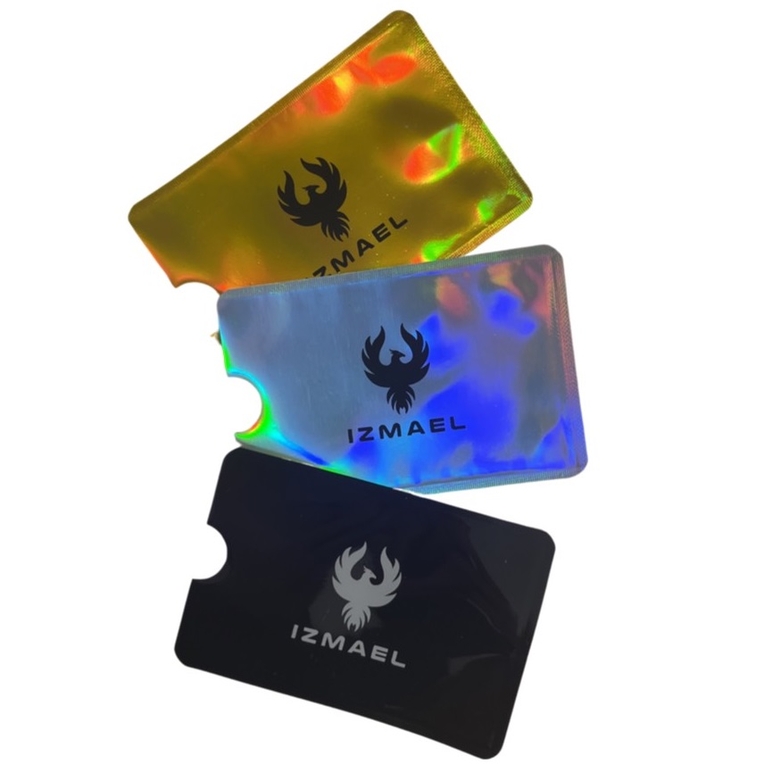 Funda protectora de tarjeta RFID Izmael - Negra