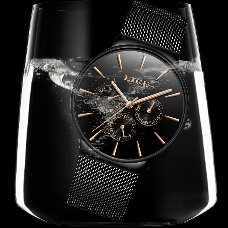 Reloj LIGE TO-4050 - Negro