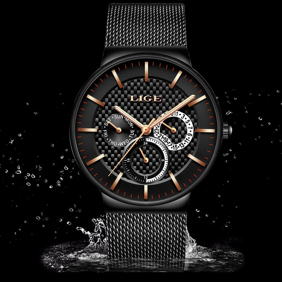 Reloj LIGE MA-4053 - Negro