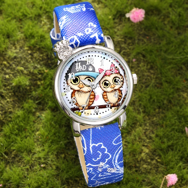 Reloj infantil Owl - Blanco