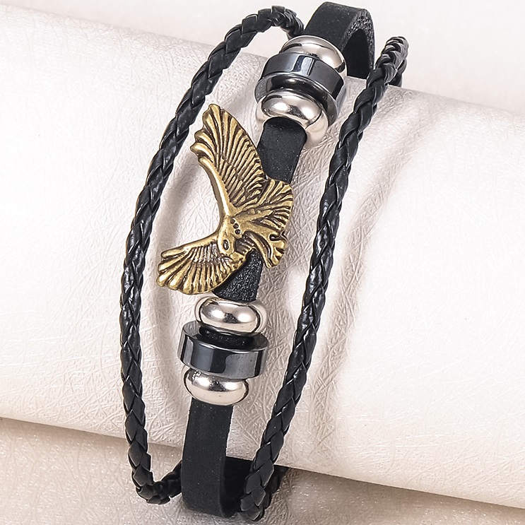 Pulsera para hombre AD-2801 - Tipo1 / Marrón