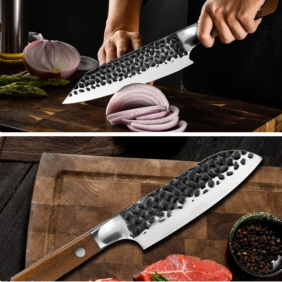 Cuchillo de cocina AM-19982 - Santoku / 25cm