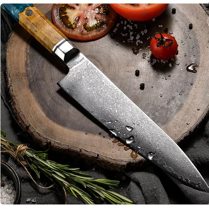 Cuchillo de cocina damasco AO-20192 - Chef