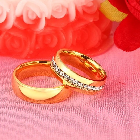 Anillo para Hombre BO-4932 - Dorado/69mm