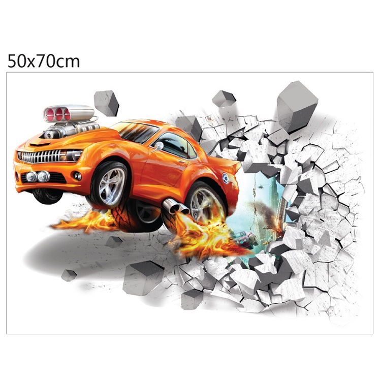 Pegatina de pared / Papel pintado Break Car