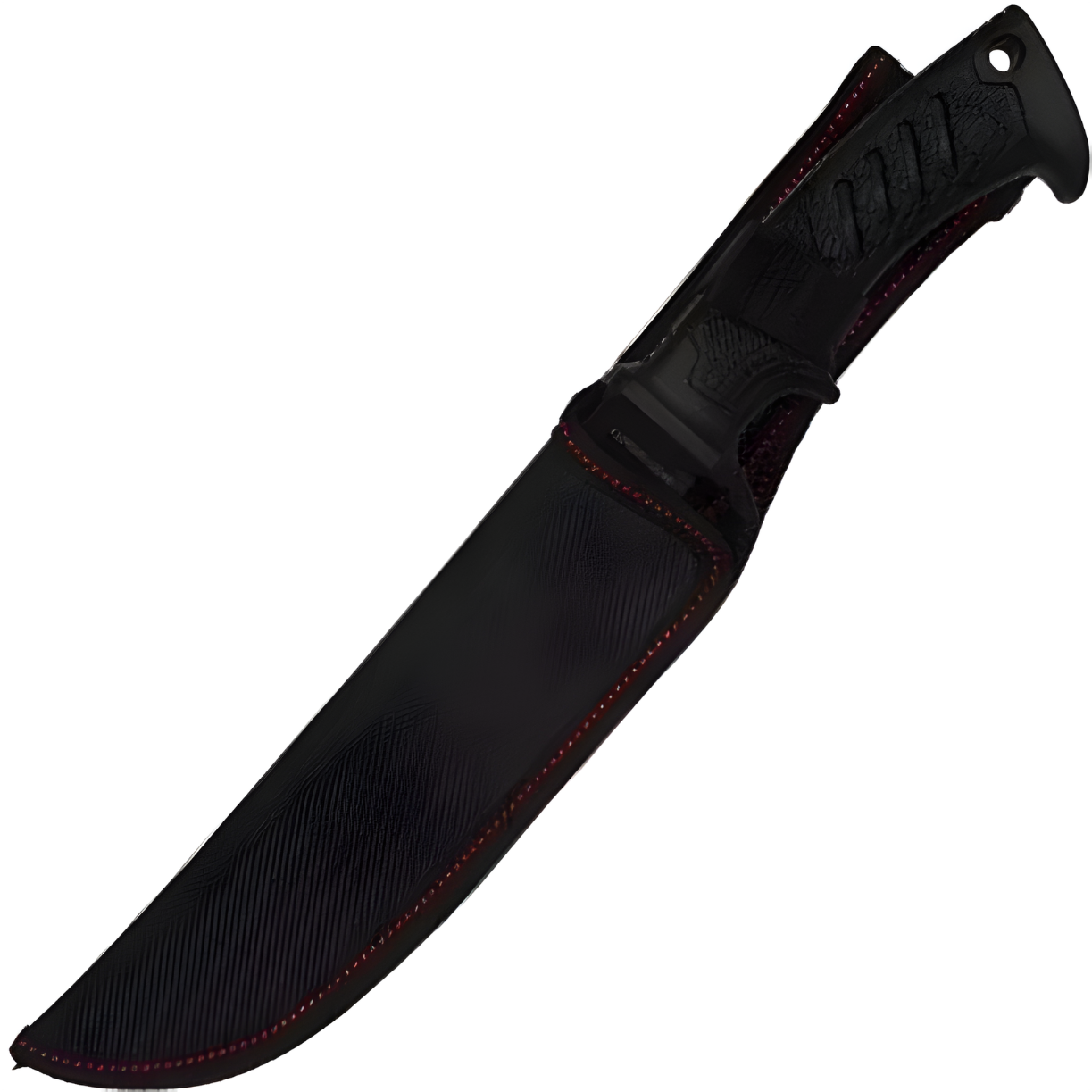 Cuchillo outdoor P001 - Negro / 27cm
