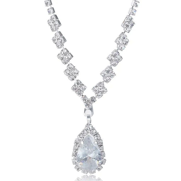 Set EM-29232 - Plateado / Cristal