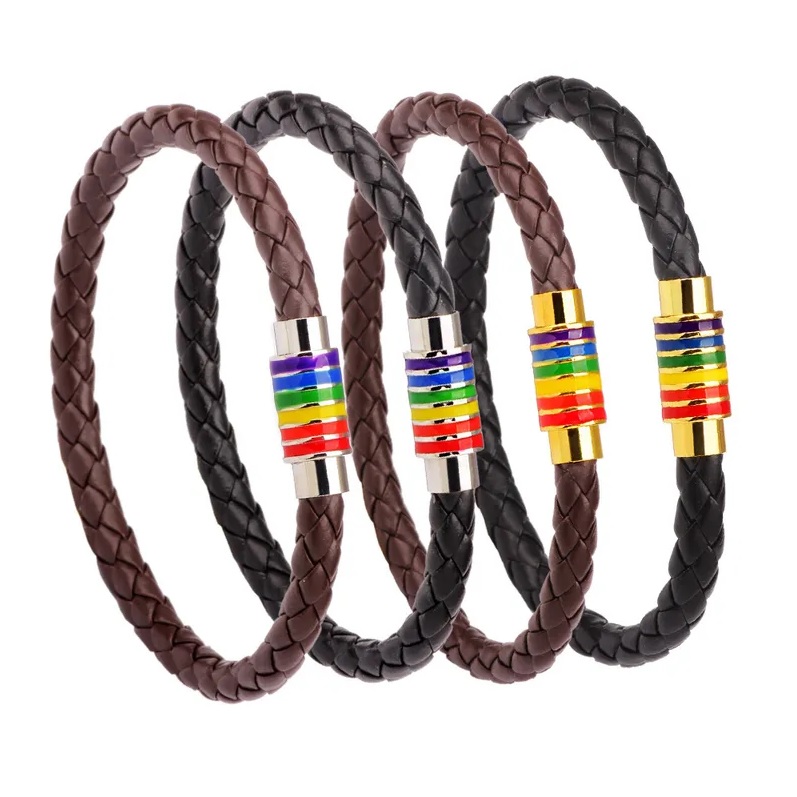 Pulsera ER-34318 - Negro / Plateado / Multicolor