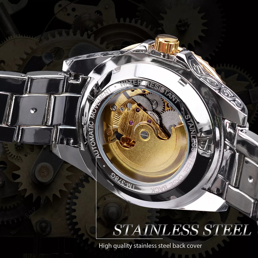 Reloj FORSINING OL-14516 - Plateado / Dorado