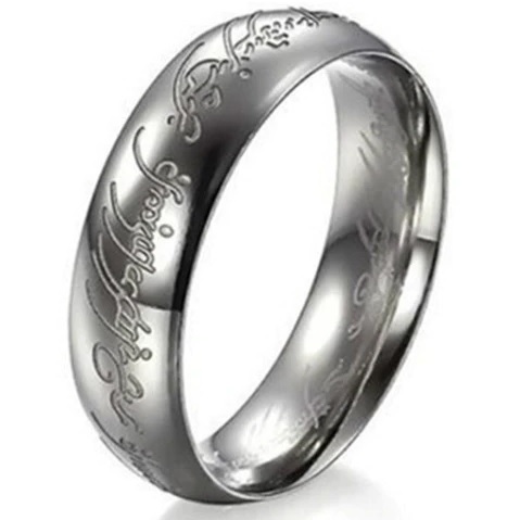 Anillo FR-6573 - Plateado / 62mm