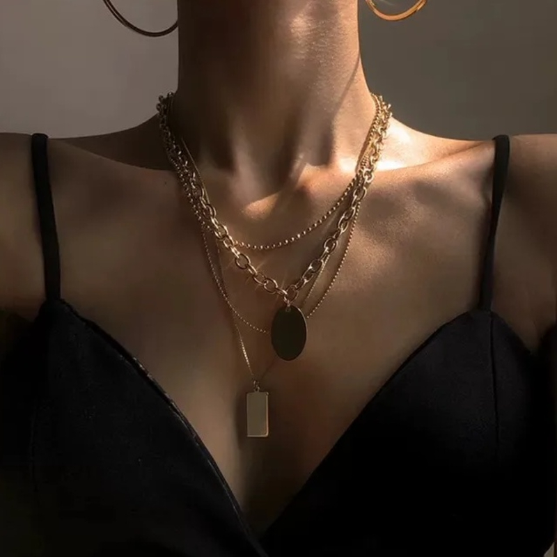 Collar JA-38329 - Plateado