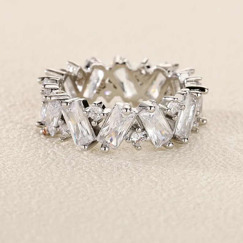 Anillo GR-28235 - Plateado / 55mm