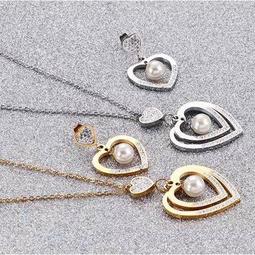 Conjunto HJ-15103 - Plateado