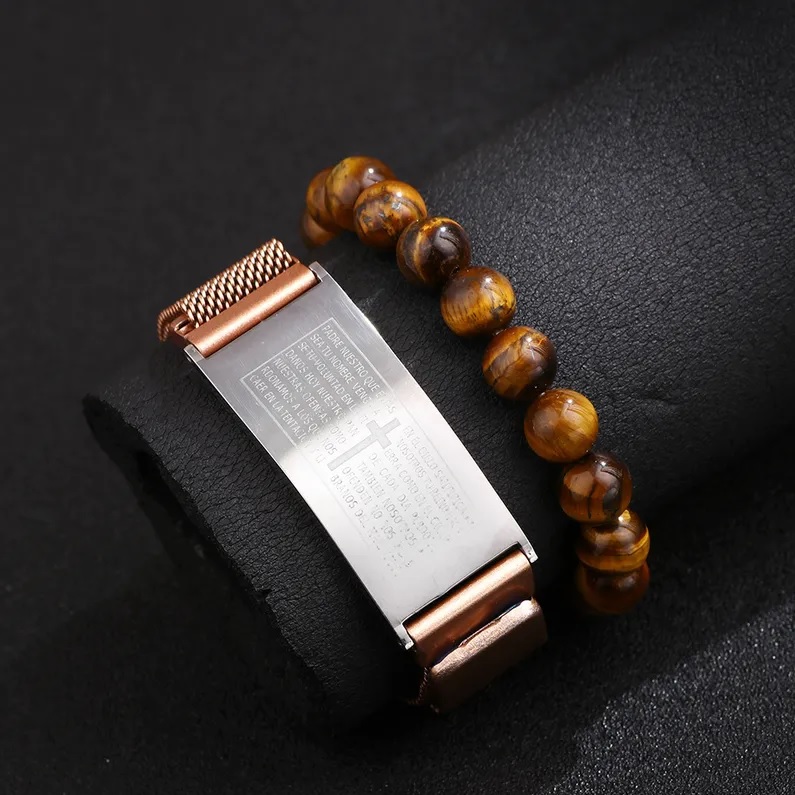 Pulsera HL-34476 - Dorado / Rosa