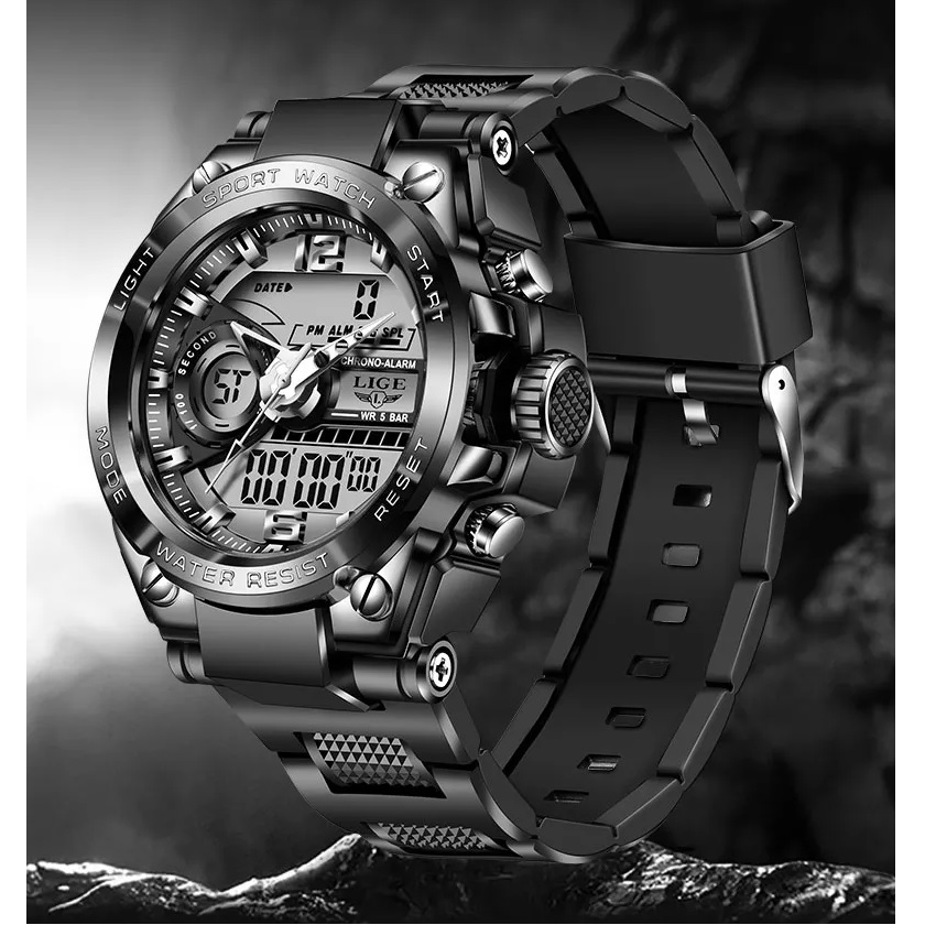 Reloj LIGE RA-14663 - Negro