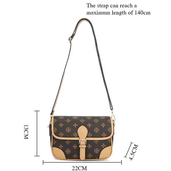 Bolso Baellerry RE-36227 - Marrón / Blanco