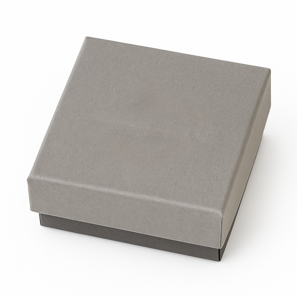 Caja de regalo - Gris / 5 × 5 cm