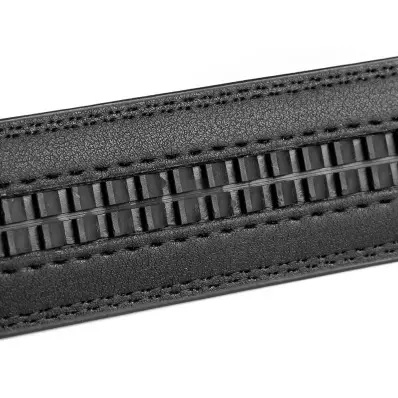 Cinturón sin hebilla - Negro / 140 cm