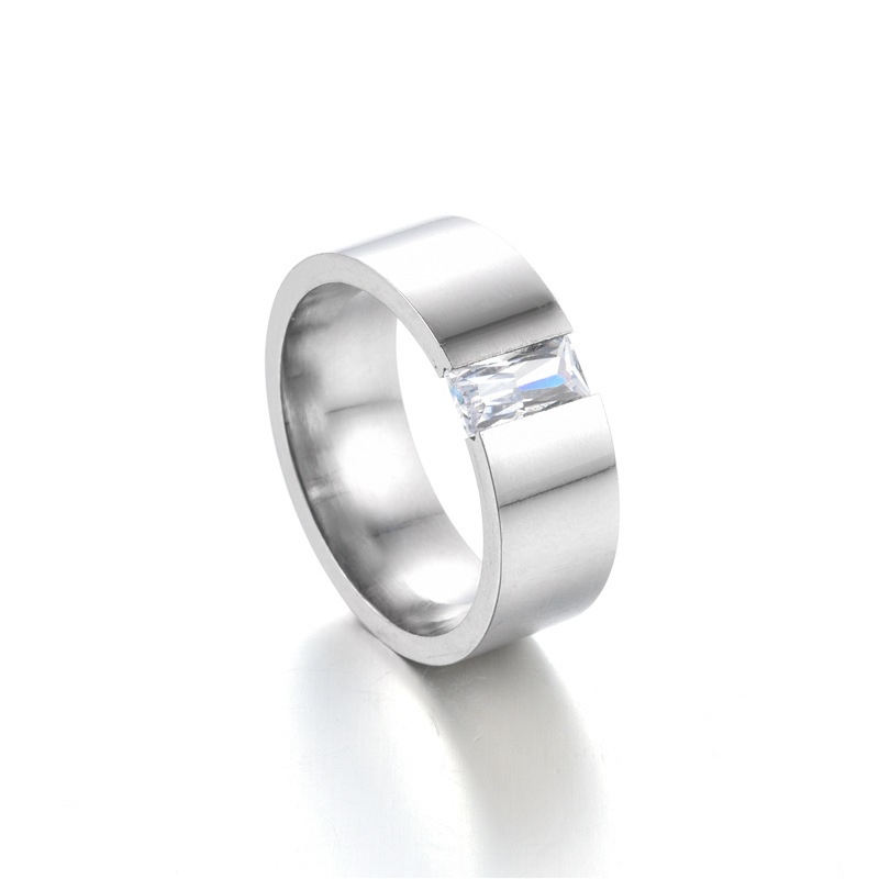 Anillo BN-17610 - Plateado / 62mm