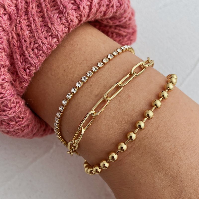 Pulsera SE-26901 - Dorada
