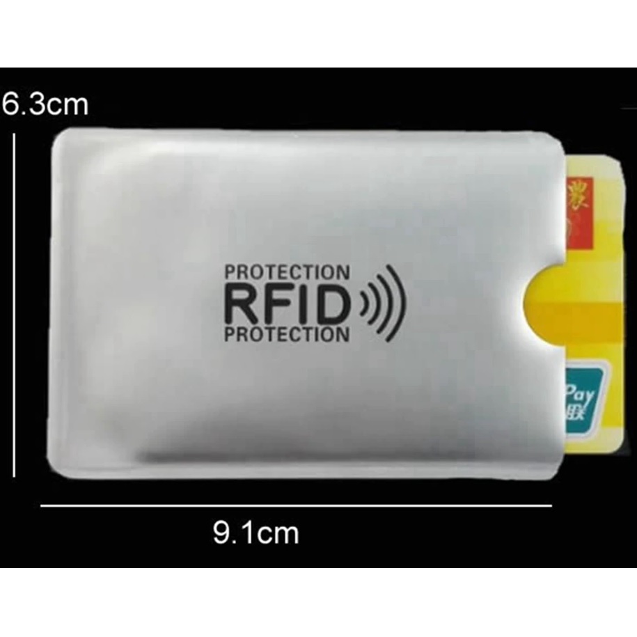 Funda protectora de tarjeta RFID Izmael - Negra