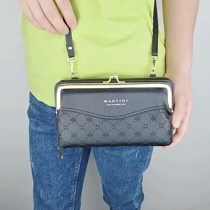Cartera de Bandolera LE-25219 - Gris