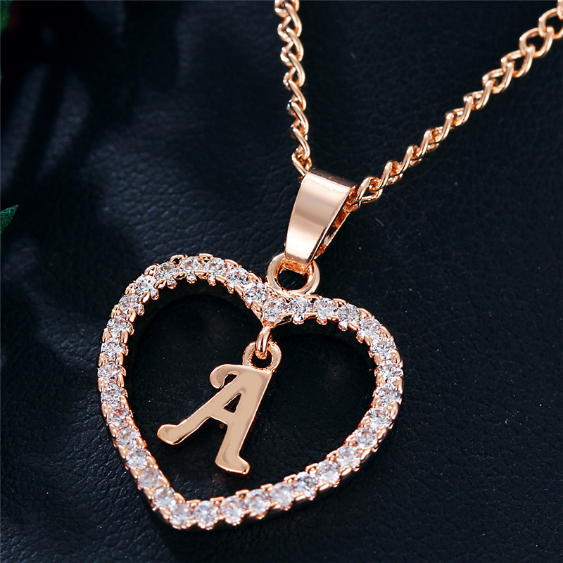 Collar Letra - J / Dorado