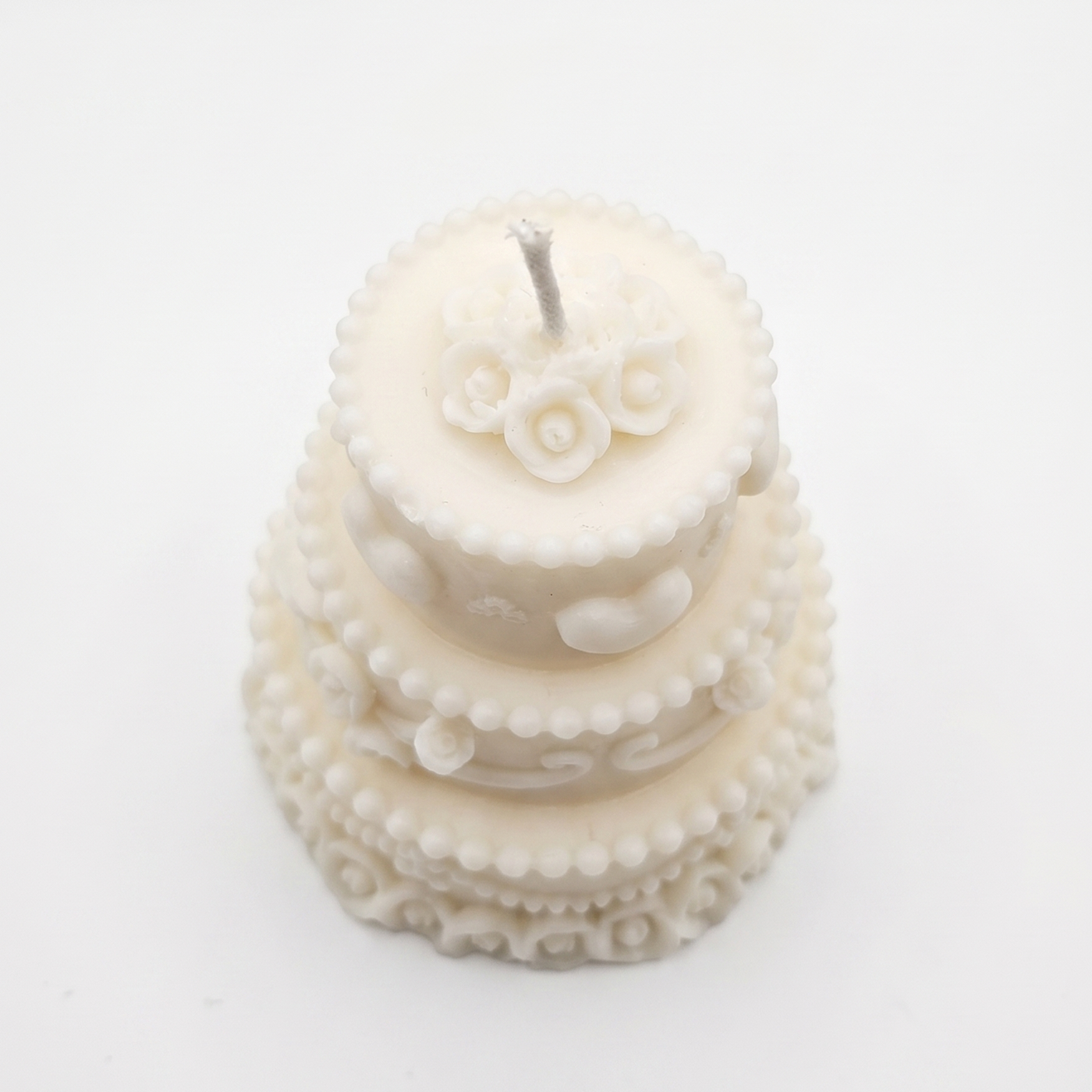 Vela Tarta - Blanco / Vainilla