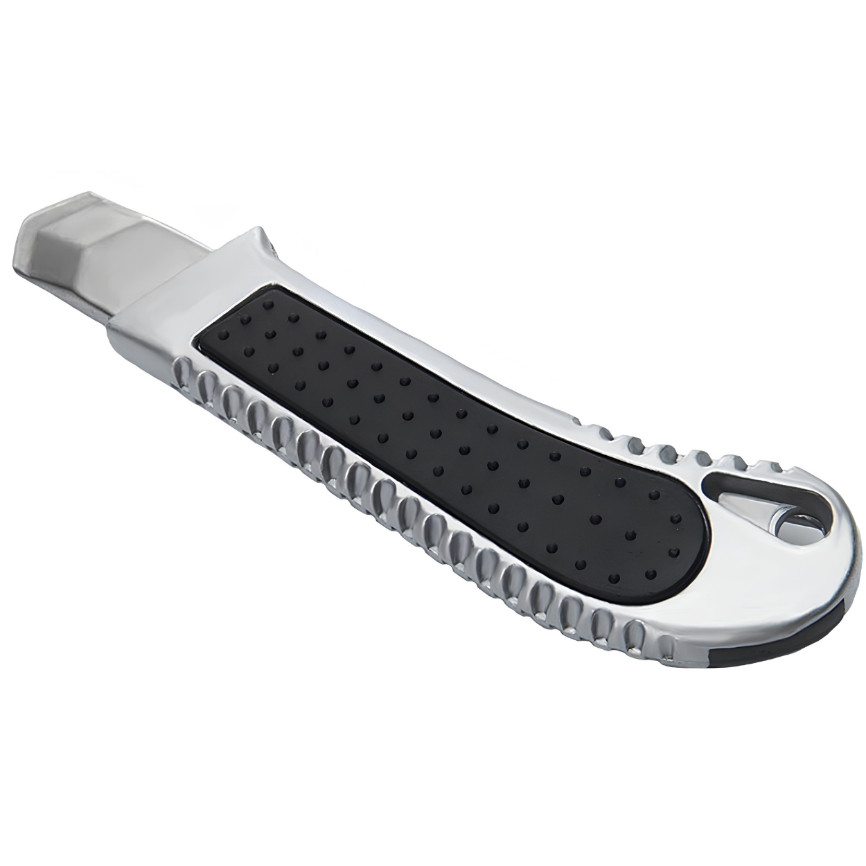 Cuchillo retráctil de corte por segmentos - Plateado