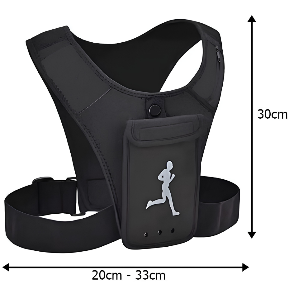 Chaleco de Running BV - 40464 - Negro