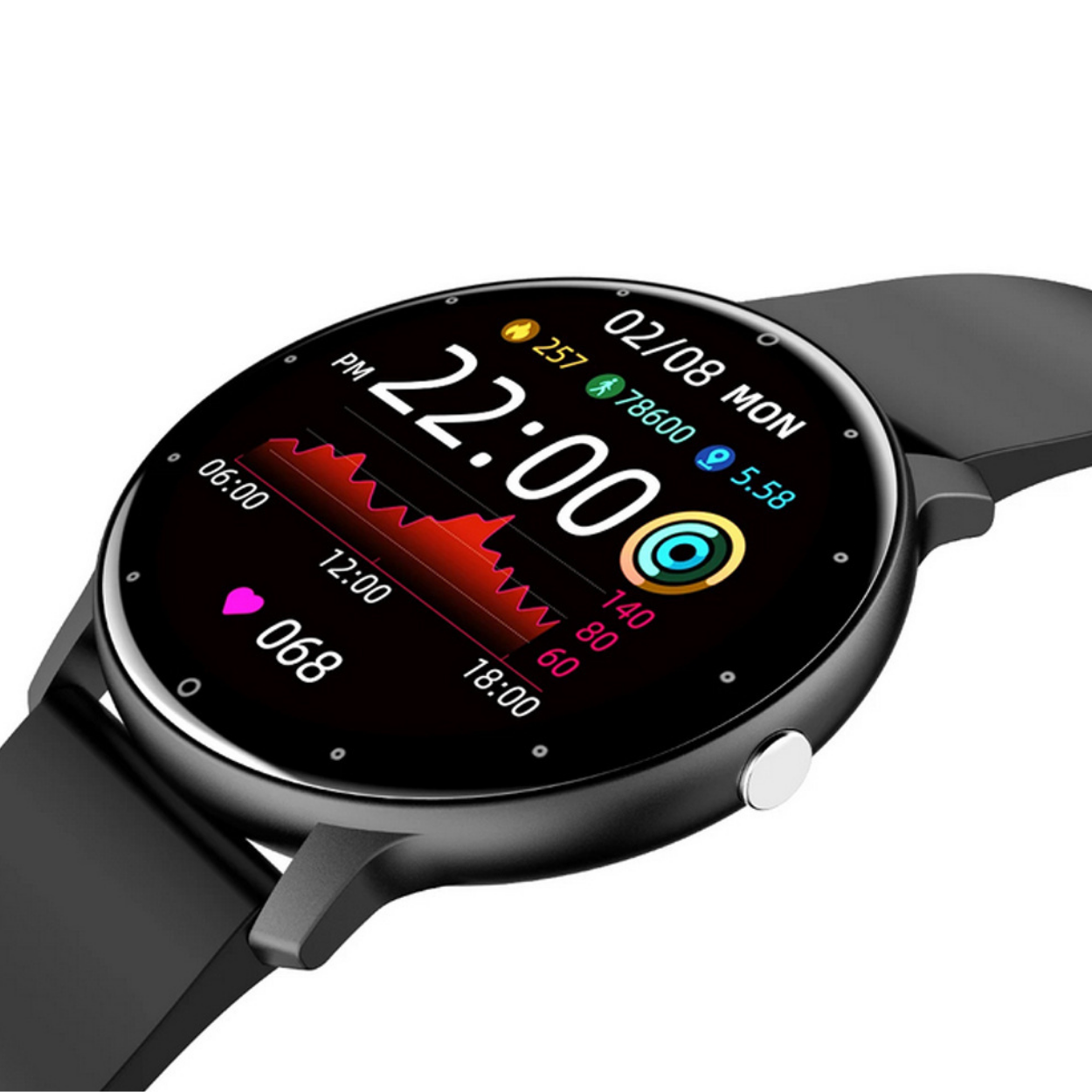 Reloj inteligente ZL02 - Negro