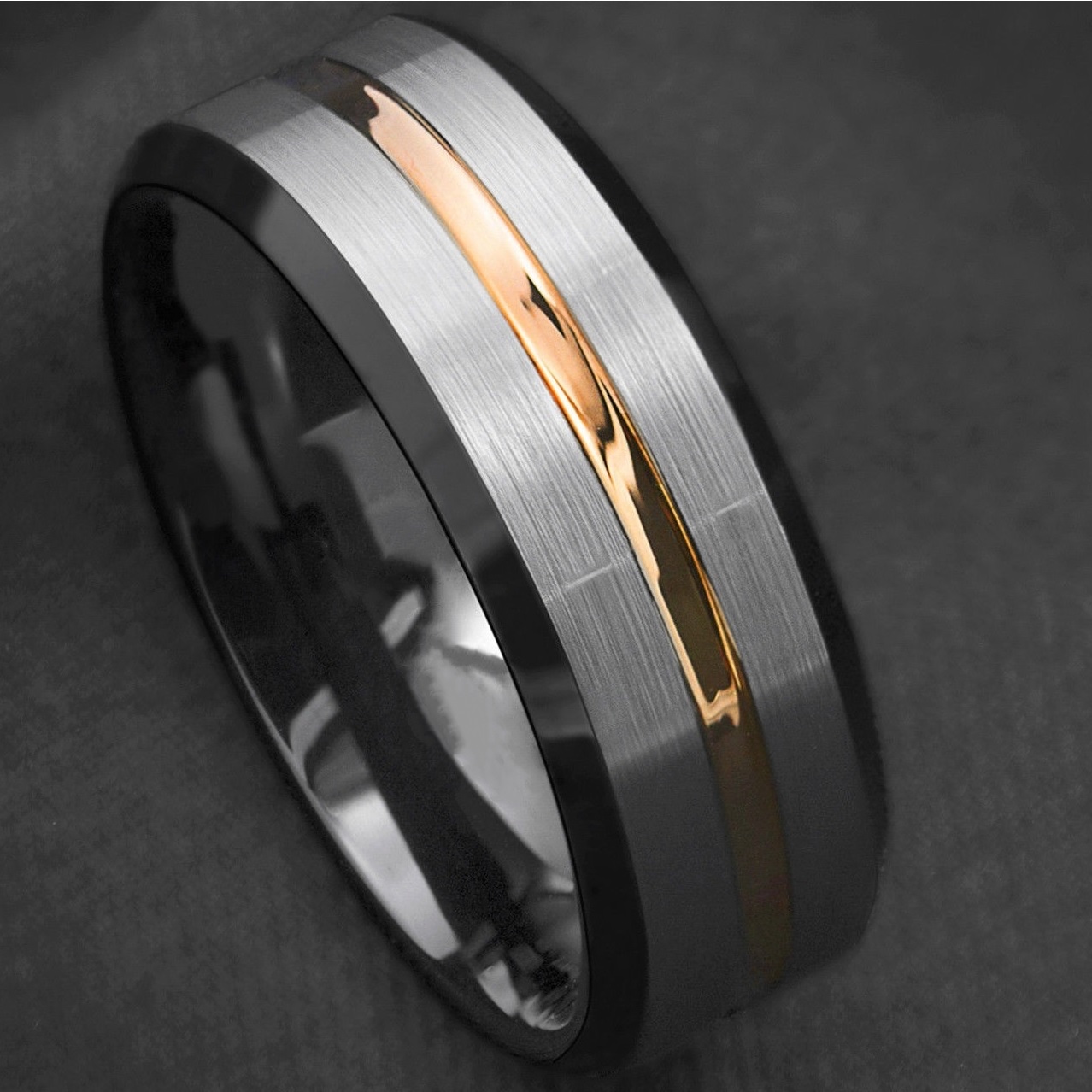 Anillo AR-7148 - Plateado/Dorado/57mm