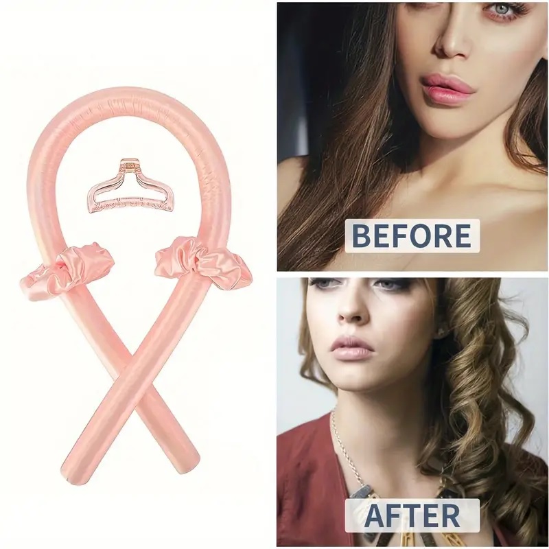 Ayuda para rizar el cabello - Marrón Claro