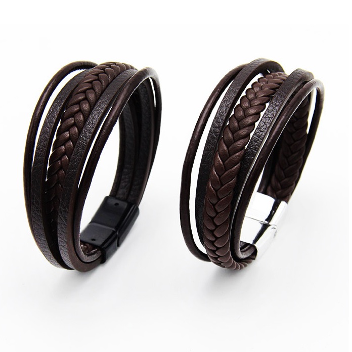Pulsera para hombre SA-18810 - Negra