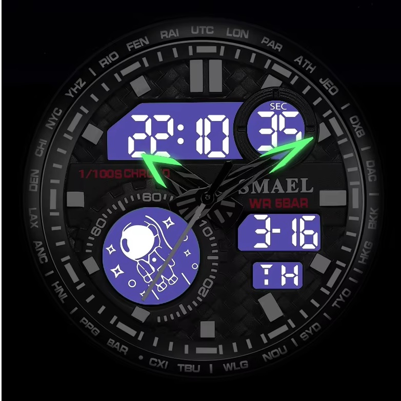 Reloj SMAEL BE-35284 - Plateado