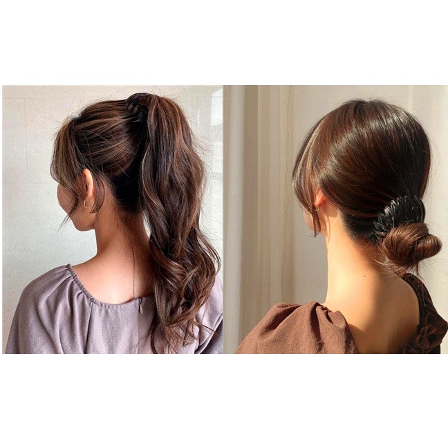 Pinza ajustable para el cabello - Violeta