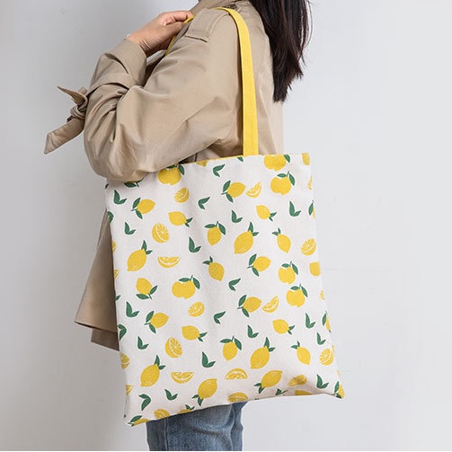 Bolsa Reversible VI-12355 - Verde/Flores