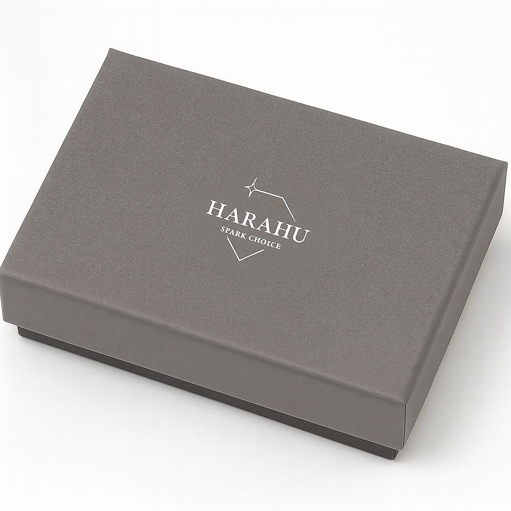 Caja de regalo HARAHU - Gris / 5x5cm